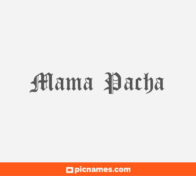 Mama Pacha